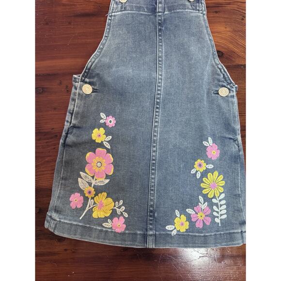 EPIC THREADS Little Girls Zinnia Printed Denim Jumper Size 4T NWT $48 - Picture 10 of 14